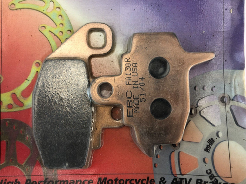 EBC BRAKE PADS FA130R 2 PACKS OF R SERIES LONG LIFE SINTERED BRAKE PADS KAWASAKI - Picture 3 of 4
