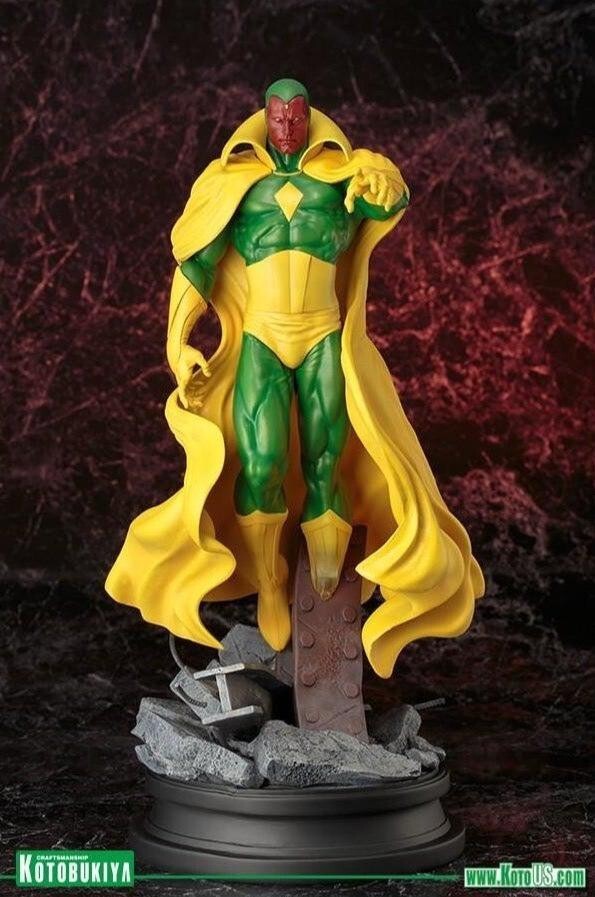 New/Sealed Kotobukiya The VISION Fine Art Statue Avengers Series