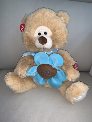 NWT Cuddle Barn My First Singing Teddy Bear  in My Heart