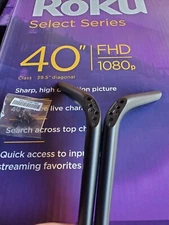 Roku 40" Smart TV Stand Legs Feet 40R3B5 NEW With Screws FAST FREE  SHIPPING 