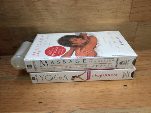 Healing Arts SEALED VHS Yoga Journal Patricia Walden & Massage Shari Belafonte - Picture 6 of 8