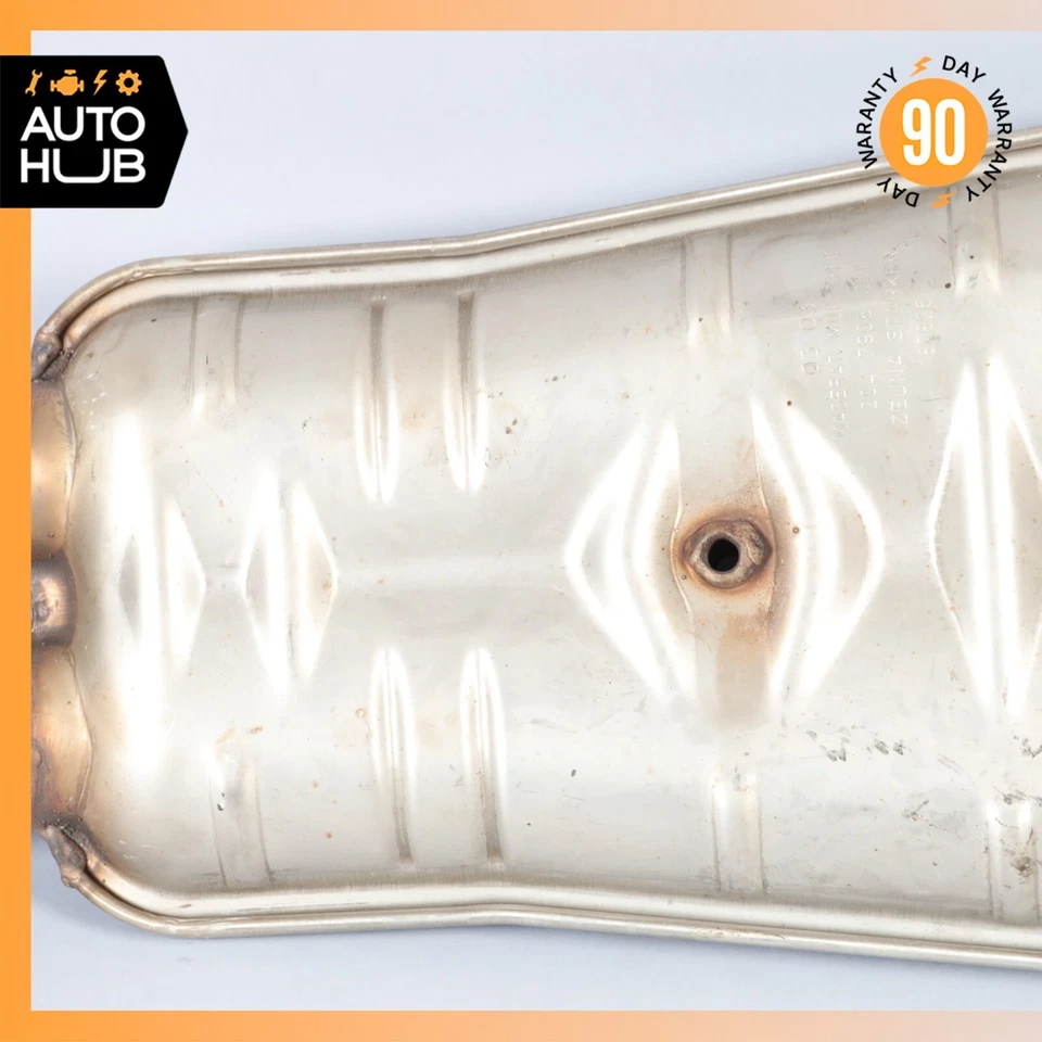 02-07 Maserati Spyder 4200 M138 Exhaust Mid Pipe Center Resonator Silencer 61k - Image 3 of 4