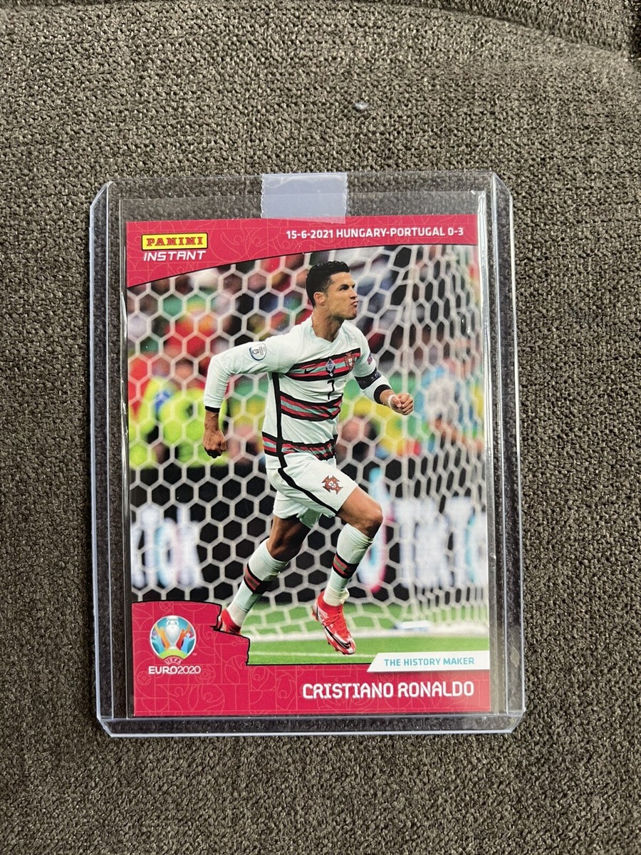 EURO 2020 Panini Instant #12 Cristiano Ronaldo History Portugal