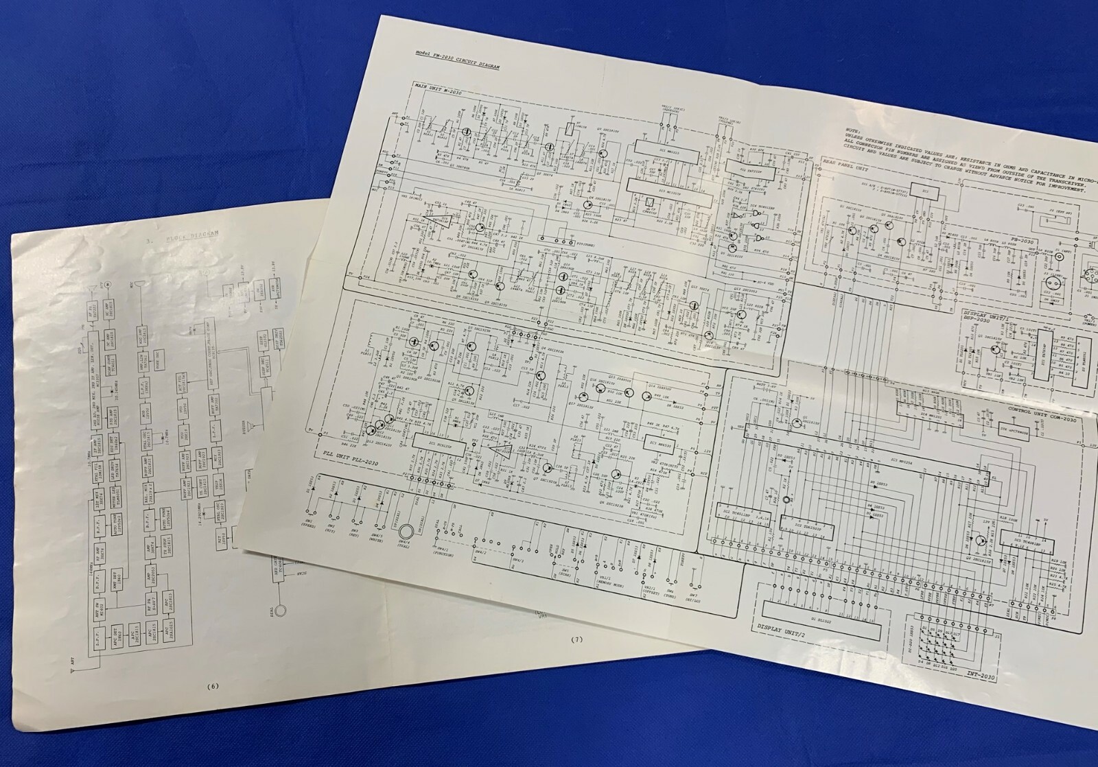 Original KDK FM2030 VHF Transceiver instruction manual eBay