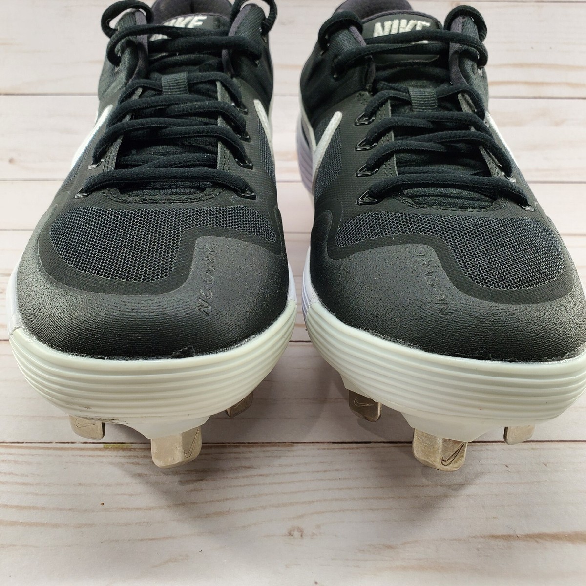 Nike Cleats Mens 7.5 Black Huarache Baseball Alpha Elite 2  display picture 2