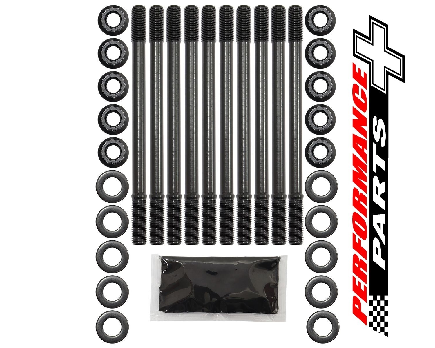 AEROFLOW Nissan SR20 M11 Head Stud Kit 12 Point Nuts AF372035 eBay