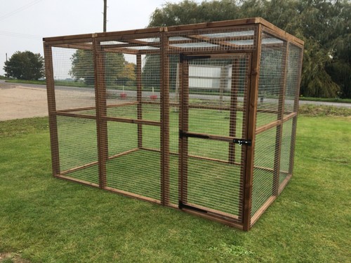 Animal Run Pet Enclosure Fox / Dog Proof Run Cat Safe Fox Proof Guard Safety Pen - Picture 20 of 22