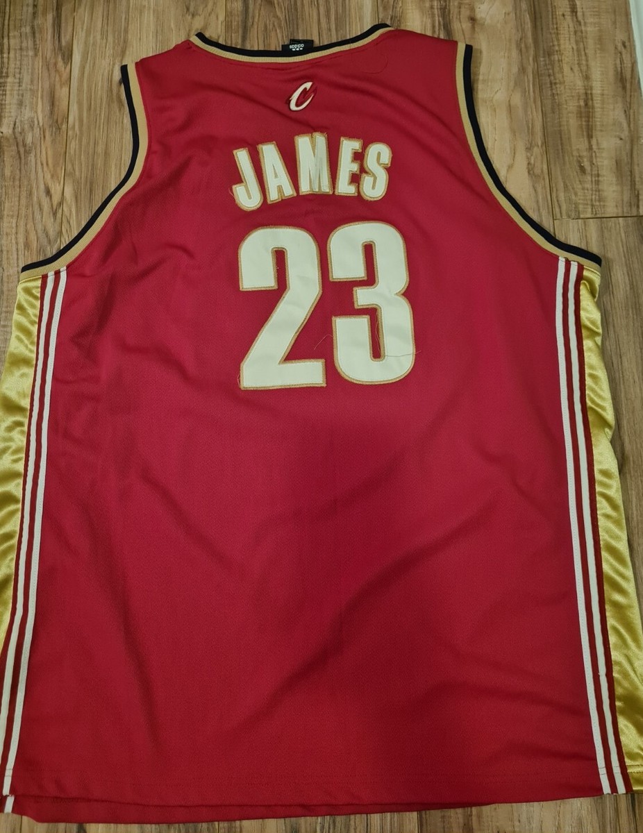 【adidas × NBA】 レブロン・ジェームズ CLEVELAND 希少】 NBA レブロン・ジェームズ JAMES ＃23 CAVS