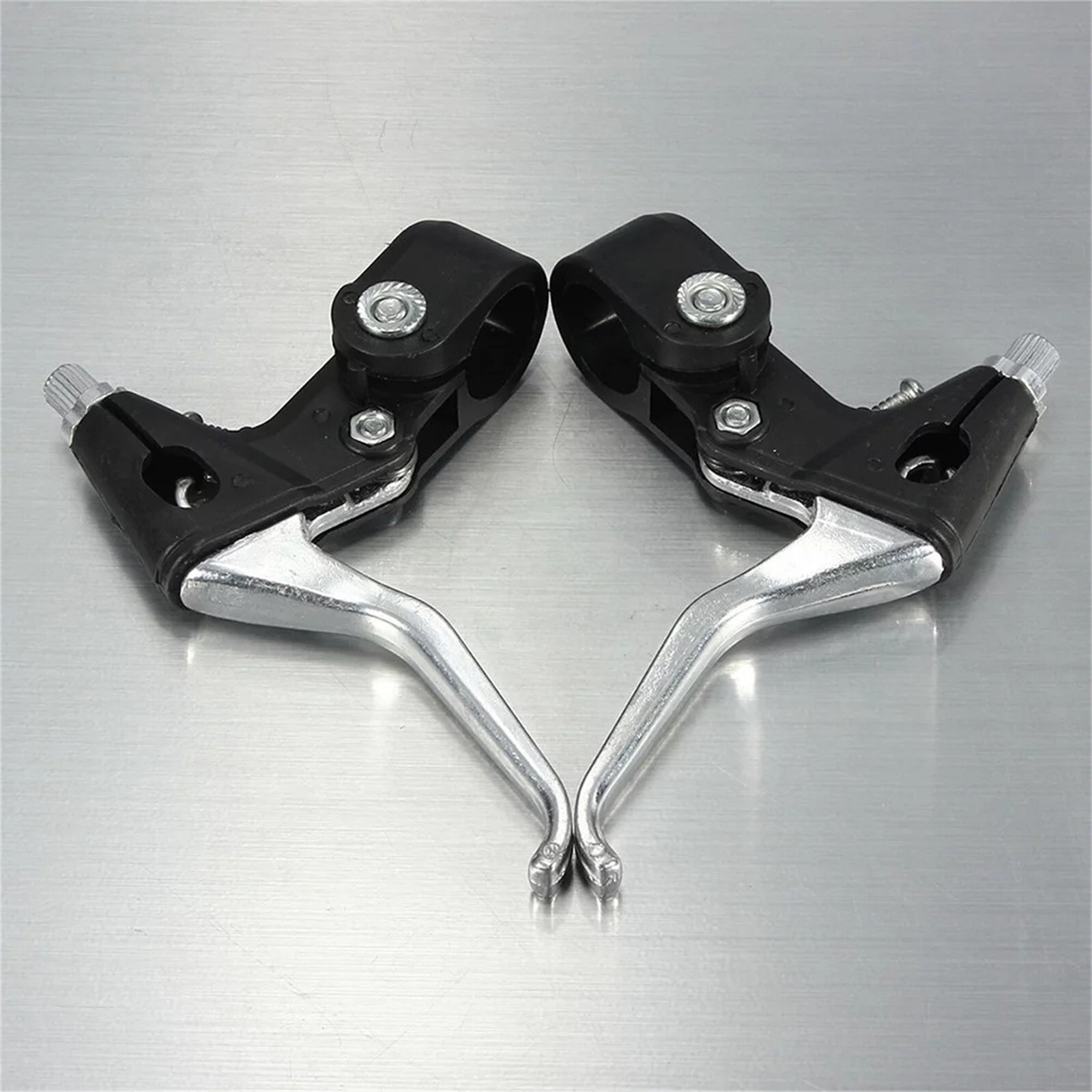 1 Pair Universal Full Aluminum Alloy Brake Handle Mountain Road Bike Brake Lever eBay