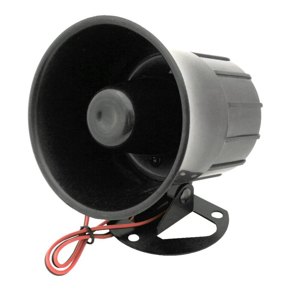 ONPIRA 12V 15W 110dB Alarm Horn Alarmsirene Alarm Sirene Alarmanlage Alarm Signalgeber