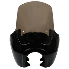 Front Fairing w/ 15'' Windshield Windscreen Fit For Harley Dyna Low Rider FXDL