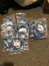 Lot Of 21, Category 6 Patch Cord UTP 5 ft Blue, New