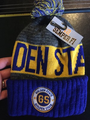 golden state warriors stocking hat