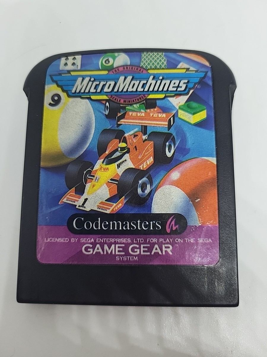 Micro Machines Sega Game Gear Codemasters 767649160013|