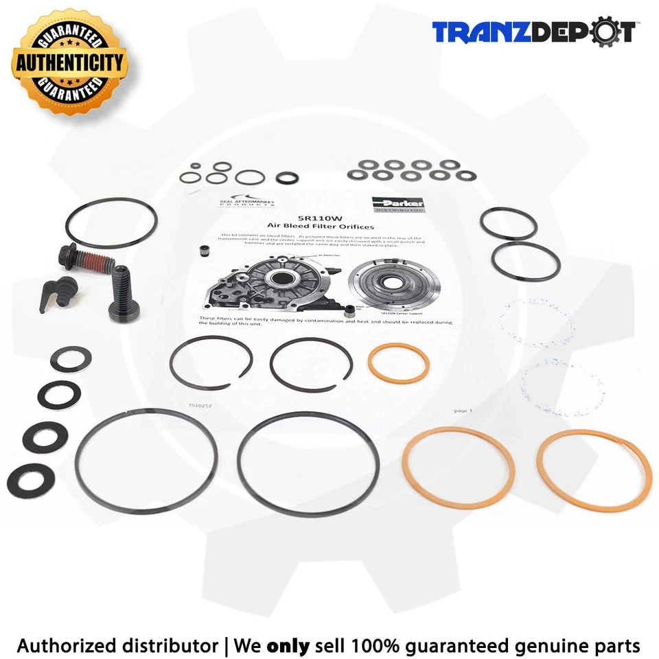 Kit de revisión TTK 5R110W 03-ON con junta de goma moldeada (#T136002A) Foto 2 de 4