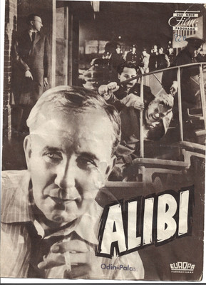 Klemmer Filmprogramm DNF ALIBI O.E. Hasse 4 Seiten