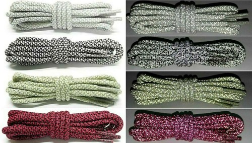 Two Tone Reflective Rope Shoe Laces For 