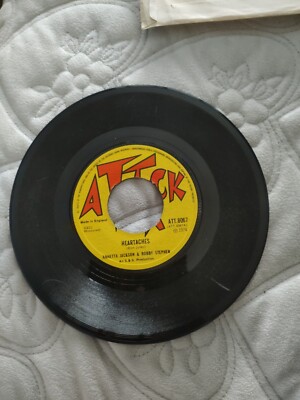 HEARTACHES-ANNETTA JACKSON.REGGAE 7''45RPM.ATTACK.VGC
