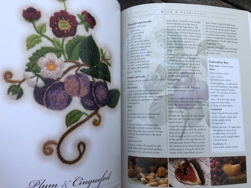 Embroidered Flowers for Elizabeth Susan O'Connor Elizabethan Inspired Blanket - Picture 3 of 14