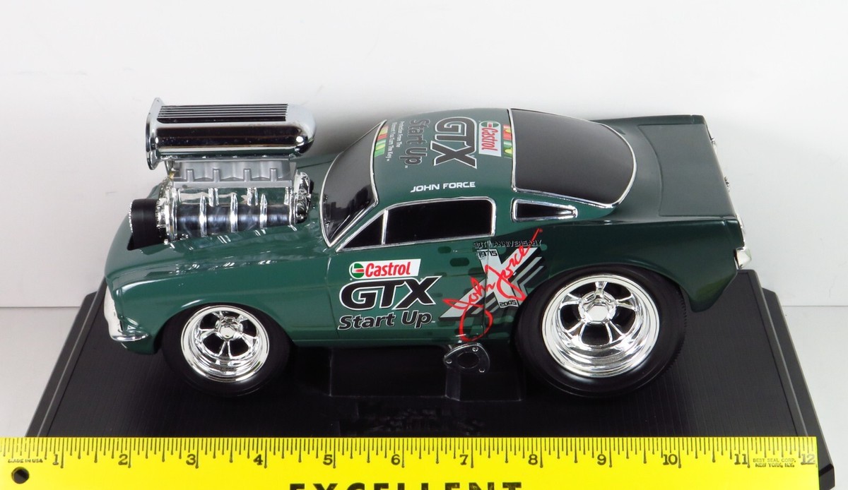 Action NHRA John Force 1966 Ford Shelby 66 Mustang GT-350 Castrol