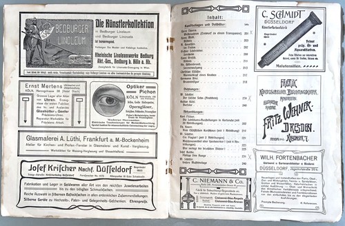 Historical Art Journal Die Rheinlande 1906 Monatsschrift Kunstfreundeverb - Picture 6 of 6
