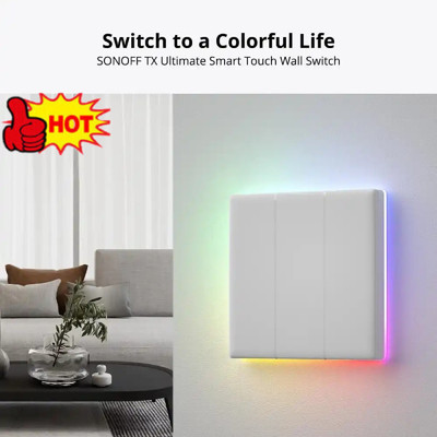 SONFF TX Ultimate Smart Switch Touch Wandschalter 86 Typ Smart LED Lichtschalter