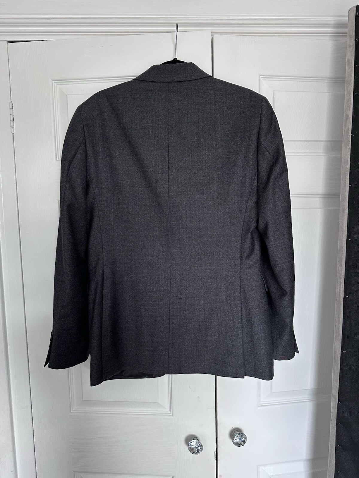 FILA Giacca blazer uomo Chester Barrie Savile Row grigio taglia 40R lana e cashmere