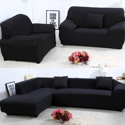 Stretch Sofabezug Schonbezug Massiv Sofabezüge Couch Möbel Schoner 160g - Bild 24 von 54