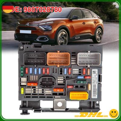 BSM Sicherungskasten 9807028780 für Citroen C4 Peugeot 307 308 408 Fuse Box Unit