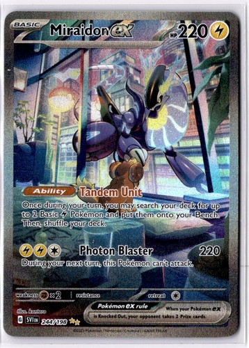 Miraidon ex 244 Scarlet & Violet Special Illustration Rare