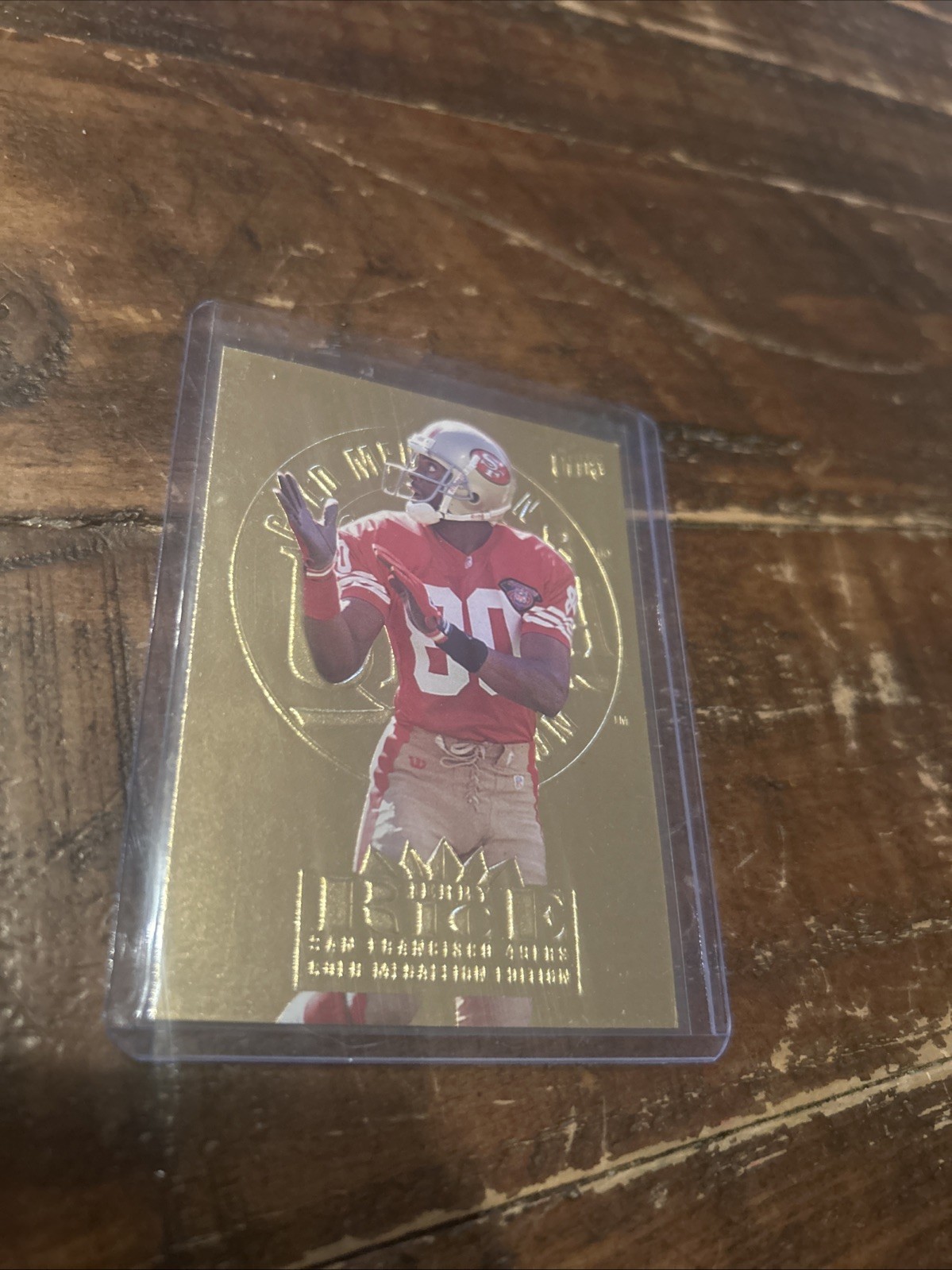 1995 Ultra Jerry Rice #301 Gold Medallion San Francisco 49ers 90's Parallel HOF