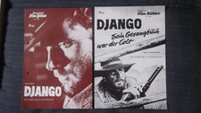2x western filmprogramme--django--django sein gesangbuch war der colt--