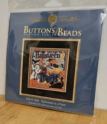 Mill Hill  Buttons & Beads Autumn Series Kit HALLOWEEN IS A TREAT MH14-2206