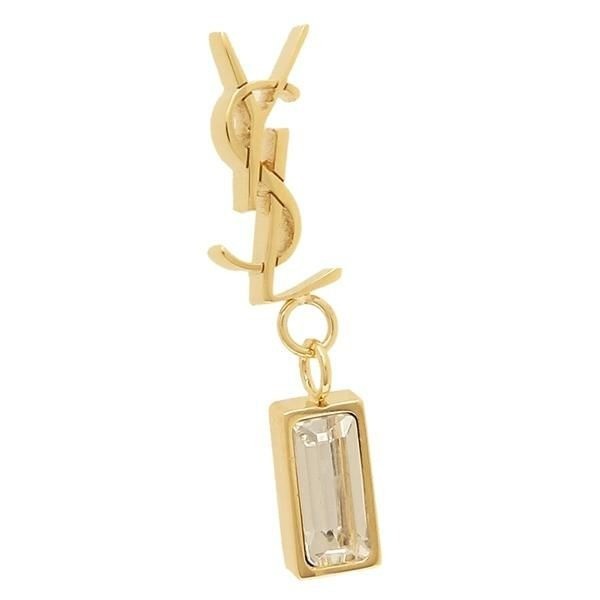 SALE Saint Laurent Paris Cassandra Earrings Single earring Gold Ladies Authentic
