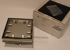 Newport Brass 277-06/20 - 6" Square Tile-In Shower Drain Throat / Trim Only