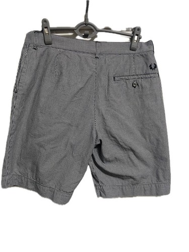 Men's Wear FRED PERRY FRED PERRY Gingham Check Half Pants Shorts