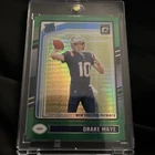 2024 Panini Donruss Optic - Rated Rookie Drake Maye #229 Green Hyper Prizm (RC)