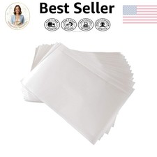 Durable 6" x 9" Clear Packing List Envelopes - 200 Self-Sealing Shipping Pouches