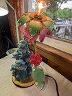 Vintage Dolphin Lamp Lotus Desk Lamp — photo 1