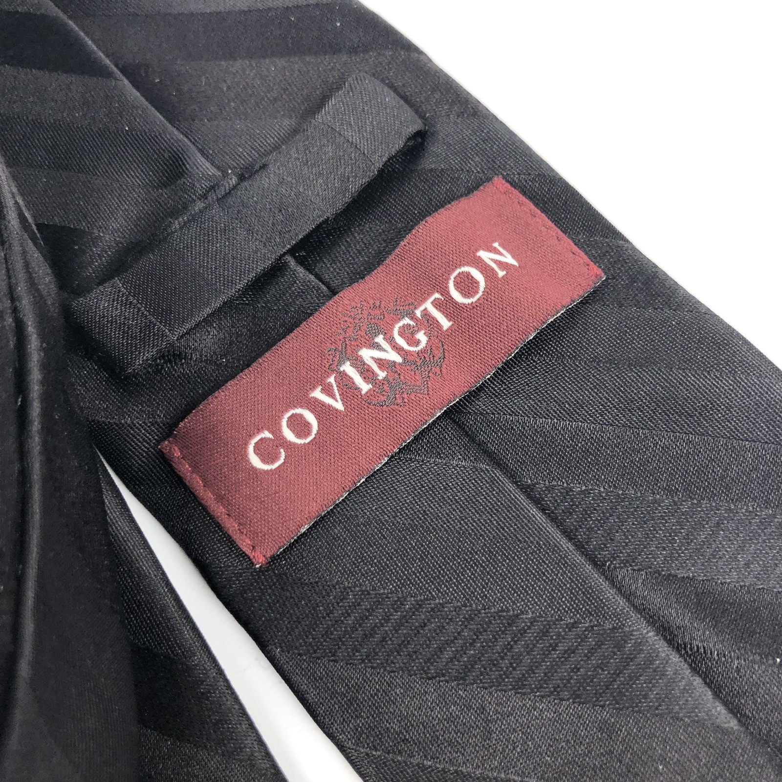Covington Tie Black Solid 59" 3" Server - image 3