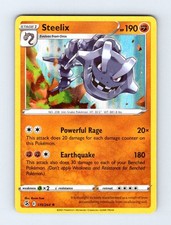 Steelix 139/264 Holo Rare Fusion Strike Pokemon Card Lightly Played
