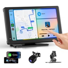 Est reo Inal mbrico Para Coche Pantalla T ctil HD 7" con CarPlay y Android Auto