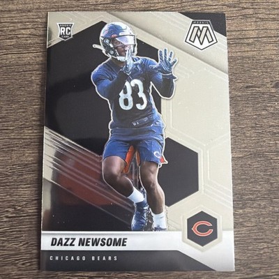 2021 Panini Mosaic Rookies Dazz Newsome #396 Mosaic Genesis Prizm (RC)