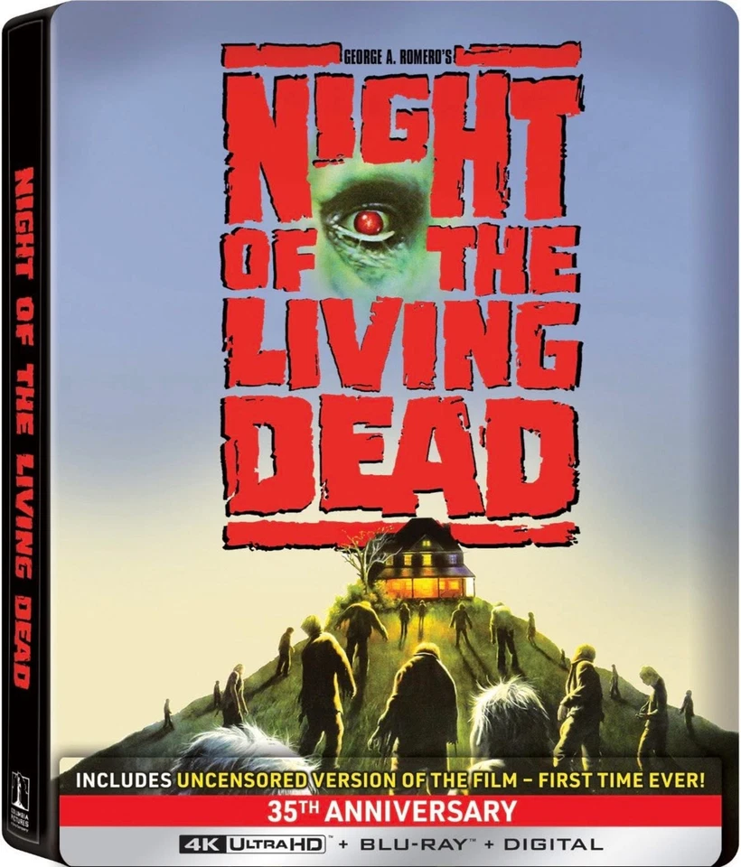 Steelbook Night of the Living Dead (4K UHD/Blu-ray + Digital) NEW - Image 2 of 3