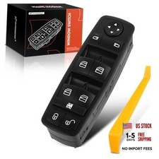 Front Driver Side Master Power Window Switch Compatible with Mercedes-Benz