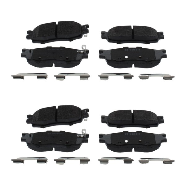 2 BremsbelagsäTze Scheibenbremsen 17,4 Mm Bosch FüR U.A. Hyundai I20-image