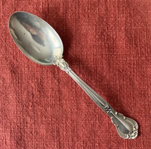Gorham Chantilly, 7” Dessert Soup Spoon, Sterling, 1895, Lion-Anchr-G No Mono