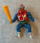 Vintage 1983 He-Man MOTU MEKANECK Action Figure Complete Yellow Club Mace Matte