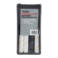 Image of ProDec Advance 4" Short Pile Microfibre Mini Roller, Frame & Tray Kit (12 Pack)