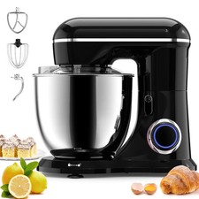 Ailessom AL-OB01 Stand Mixer,6.5-QT 660W 10-Speed Tilt-Head Food Mixer, Kitchen